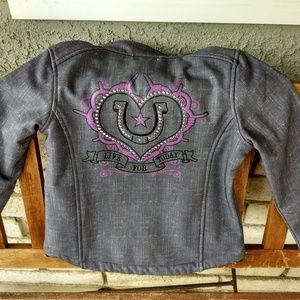 Girls neoprene jacket